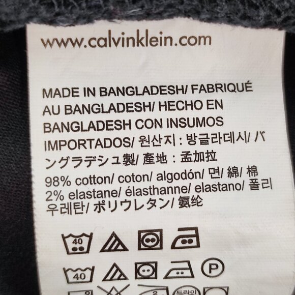 Calvin Klein Jeans ankle skinny stretch black women's size 12 - Picture 9 of 16